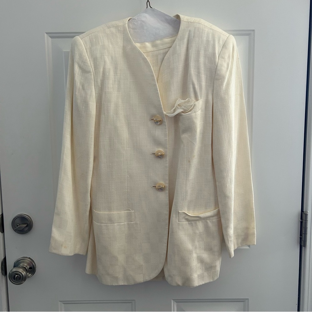 Vintage Meeting Street 2 Piece Jacket and Skirt Set Size 10
